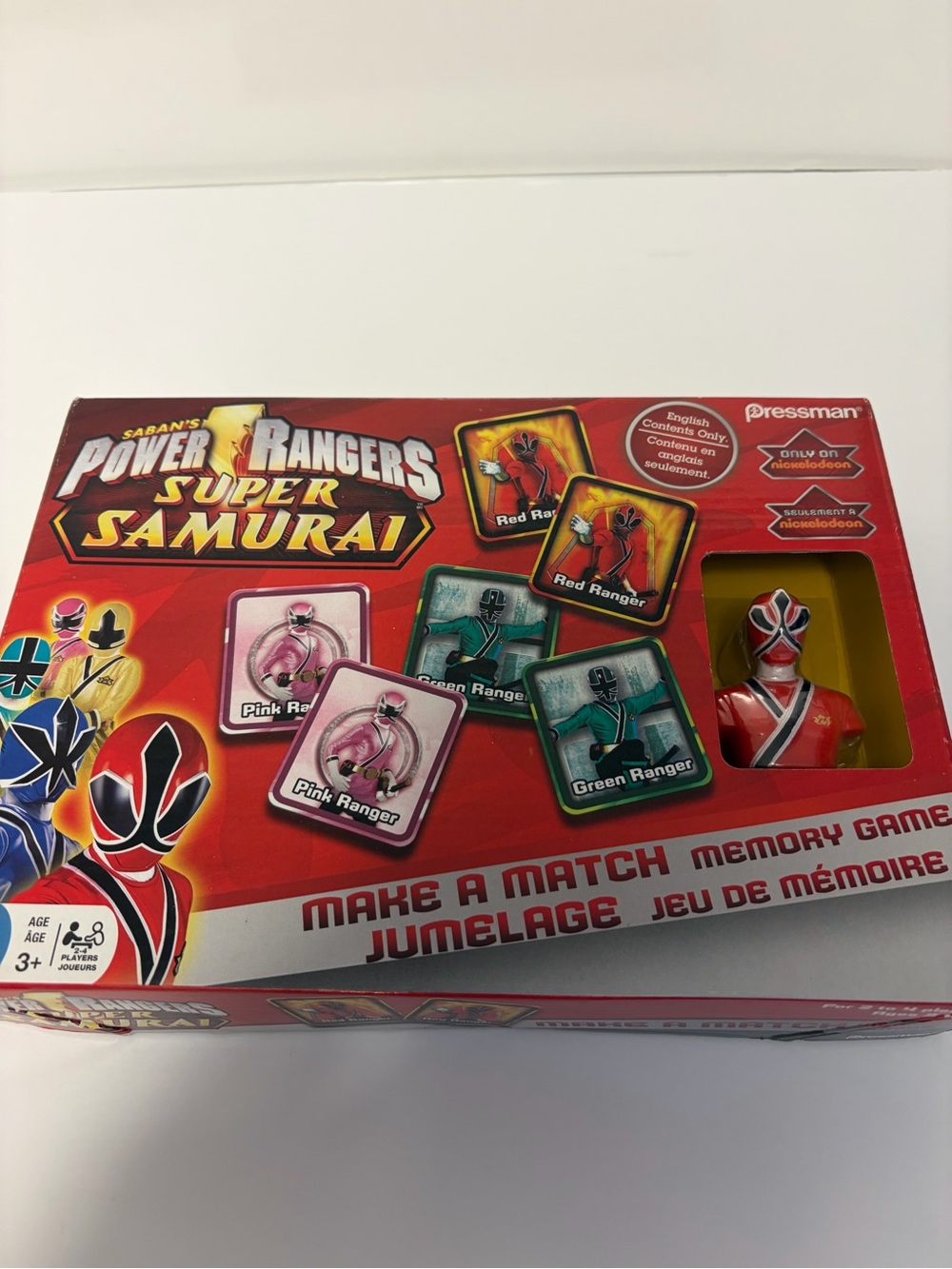 Power Rangers Super Samurai Memory Matching Game - Red
